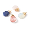 Natural & Synthetic Gemstone Pendants X-PALLOY-JF00754-1