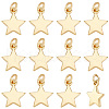 BENECREAT 16Pcs Brass Pendants KK-BC0013-78-1