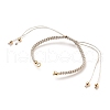 Adjustable Braided Polyester Cord Bracelet Making AJEW-JB00760-01-1