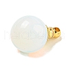 Opalite Perfume Bottle Pendants G-K338-22G-09-2
