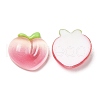 Translucent Resin Fruit Cabochons RESI-G072-03B-1