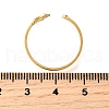 304 Stainless Steel Micro Pave Cubic Zirconia Open Cuff Rings RJEW-S628-02G-3