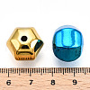 UV Plating Opaque Acrylic Beads X-PACR-T017-03-3