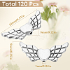 SUNNYCLUE 120Pcs Tibetan Style Alloy Angeltee Beads FIND-SC0009-36-2