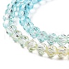 Transparent Glass Beads Strands GLAA-E036-07A-5