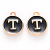 Golden Plated Alloy Charms ENAM-S118-02T-1