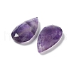 Natural Amethyst Faceted Pendants G-D082-01E-2