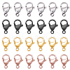 Unicraftale PVD Vacuum Plating 304 Stainless Steel Lobster Claw Clasps STAS-UN0007-64-1