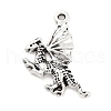 Tibetan Style Alloy Pendants FIND-G077-01A-AS-1