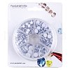 Black Wiggle Eye Need Glue on Round Moving Wobbly Googly Eyes 4-9mm KY-PH0001-01-5
