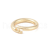 Brass Open Jump Rings KK-S369-01G-04-1