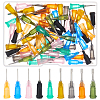 BENECREAT 72Pcs 9 Colors Steel Blunt Tip Dispensing Needles FIND-BC0005-80-1
