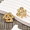 304 Stainless Steel Stud Earrings EJEW-V016-02G-02-3