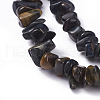 Natural Blue Tiger Eye Beads Strands G-G782-20-3