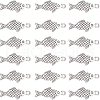 SUNNYCLUE 100Pcs Tibetan Style Alloy Pendants TIBE-SC0009-31-1