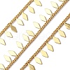 Brass Rhombus Charms Link Chains CHC-H113-06G-1