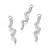 304 Stainless Steel Pendants STAS-G214-58P-1