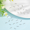 GOMAKERER 30Pcs 925 Sterling Silver Cord Ends FIND-GO0002-61-4