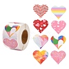 Valentine's Day Theme Paper Gift Tag Stickers DIY-C007-01D-1