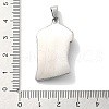 304 Stainless Steel Pendants STAS-Z098-14AS-3