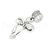 Rack Plating Brass European Dangle Charms KK-R200-10AS-2