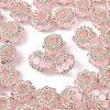 Sparkling Acrylic Rhinestone Round Beads OACR-NH0002-01B-08-2
