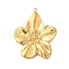 PVD Vacuum Plating 201 Stainless Steel Pendants STAS-C111-02C-G-1