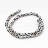 Natural Dalmatian Jasper Bead Strands G-G735-68F-6mm-2