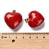 Brass Enamel Pendants KK-M324-06B-G02-3