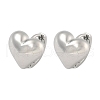 Brass Hoop Earrings EJEW-D320-18P-4