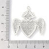 Rack Plating Alloy Enamel Pendants PALLOY-F018-28AS-02-3