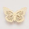Brass Filigree Joiners Links KK-R082-02LG-4