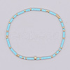 Bohemian Style Rainbow Beaded Handmade Fashion Women's Bracelet QD2599-13-1