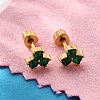 Ion Plating(IP) 304 Stainless Steel Stud Earrings EJEW-A118-12G-01-2