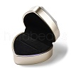 Heart Shaped Plastic Ring Storage Boxes CON-C020-01E-4