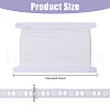 16 Yards Cotton Embroidery Flower Lace Ribbons SRIB-FG0001-27-2