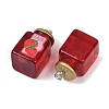 Strawberry Jam Resin Pendants RESI-Z034-04P-2