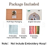 Embroidery Starter Kits DIY-P077-065-2