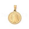 201 Stainless Steel Pendants STAS-C130-04A-G-1