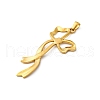 201 Stainless Steel Pendants STAS-E546-10G-2