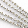 Tarnish Resistant 201 Stainless Steel Ball Chains CHS-R008-18-1