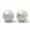 Spray Painted Style Acrylic Beads MACR-T010-10mm-04-2