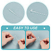 Plastic Hang Tag Fasteners FIND-WH0160-72A-5