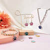 Biyun 60Pcs 15 Style Zinc Alloy Enamel and Tibetan Style Zinc Alloy Pendants FIND-BY0001-15-8