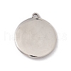 304 Stainless Steel Pendants STAS-E158-13AS-2
