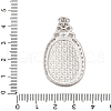Dyed Natural Myanmar Jade Ruyi Pendants KK-Q050-02A-3