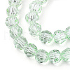 Transparent Glass Beads Strands X-GLAA-E036-07Z-01-4