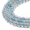 Natural Aquamarine Beads Strands G-A097-B13-03-4