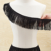 10 Yards Polyester Tassel Lace Ribbons OCOR-WH0045-23A-02-3