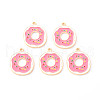 Alloy Enamel Pendants ENAM-R058-04-1